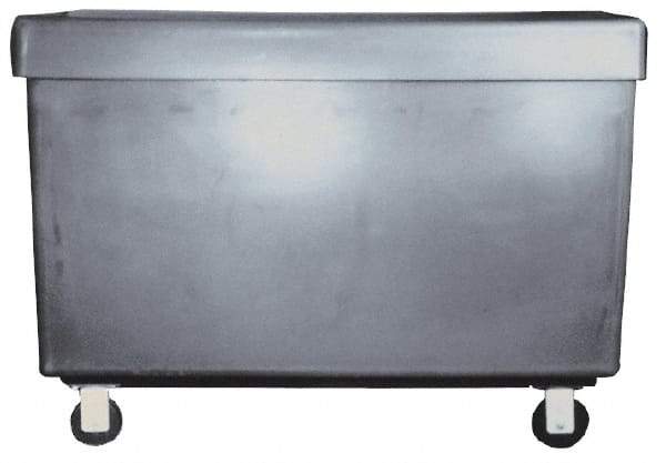 Bayhead Products - 800 Lb Load Capacity, Polyethylene Rolling Covered Container - 21" Wide x 41" Long x 21-1/2" High - Benchmark Tooling