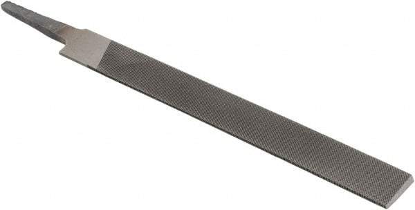 Value Collection - 6" Long, Second Cut, Knife American-Pattern File - Double Cut, 5/32" Overall Thickness, Tang - Benchmark Tooling