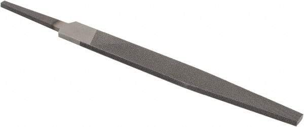 Value Collection - 4" Long, Smooth Cut, Warding American-Pattern File - Double Cut, 3/64" Overall Thickness, Tang - Benchmark Tooling