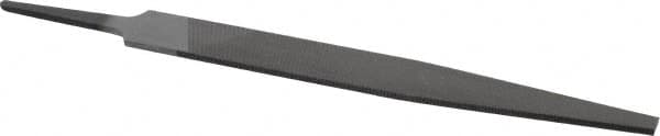 Value Collection - 6" Long, Smooth Cut, Warding American-Pattern File - Double Cut, 5/64" Overall Thickness, Tang - Benchmark Tooling