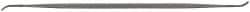 Grobet - 6" Riffler Precision Swiss Pattern File - Die Sinker's Handle - Benchmark Tooling