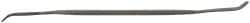 Grobet - 6" Riffler Precision Swiss Pattern File - Die Sinker's Handle - Benchmark Tooling