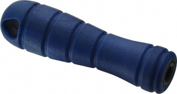 Grobet - 4-1/4" Long File Handle - For Use with 8, 10 & 12" Files, with Thread Insert - Benchmark Tooling