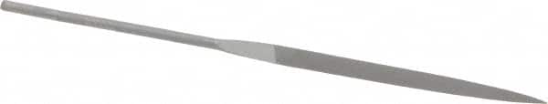 Grobet - 5-1/2" Needle Precision Swiss Pattern Barrette File - Round Handle - Benchmark Tooling