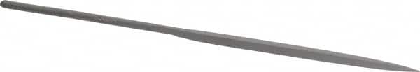 Grobet - 6-1/4" Needle Precision Swiss Pattern Barrette File - Round Handle - Benchmark Tooling