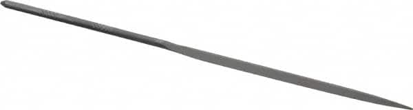 Grobet - 6-1/4" Needle Precision Swiss Pattern Barrette File - Round Handle - Benchmark Tooling