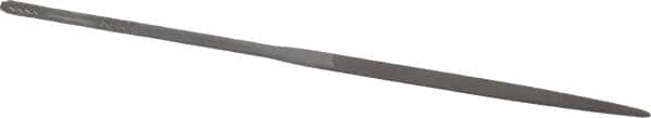 Grobet - 5-1/2" Needle Precision Swiss Pattern Crochet File - Round Handle - Benchmark Tooling