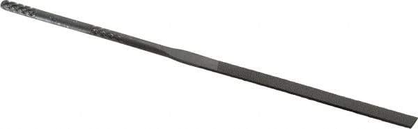 Grobet - 4" Needle Precision Swiss Pattern Equalling File - Round Handle - Benchmark Tooling