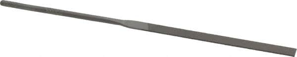 Grobet - 5-1/2" Needle Precision Swiss Pattern Equalling File - Round Handle - Benchmark Tooling