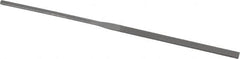 Grobet - 6-1/4" Needle Precision Swiss Pattern Equalling File - Round Handle - Benchmark Tooling