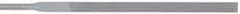 Grobet - 6-1/4" Needle Precision Swiss Pattern Equalling File - Round Handle - Benchmark Tooling