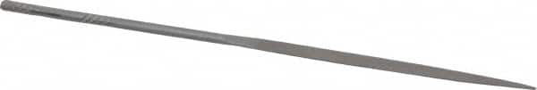 Grobet - 5-1/2" Needle Precision Swiss Pattern Half Round File - Round Handle - Benchmark Tooling
