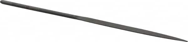 Grobet - 5-1/2" Needle Precision Swiss Pattern Half Round File - Round Handle - Benchmark Tooling