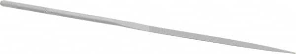 Grobet - 5-1/2" Needle Precision Swiss Pattern Knife File - Round Handle - Benchmark Tooling