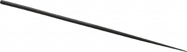 Grobet - 4" Needle Precision Swiss Pattern Round File - Round Handle - Benchmark Tooling