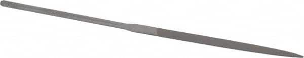 Grobet - 5-1/2" Needle Precision Swiss Pattern Warding File - Round Handle - Benchmark Tooling