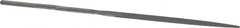 Grobet - 6-1/4" Needle Precision Swiss Pattern Warding File - Round Handle - Benchmark Tooling