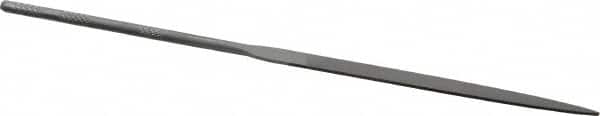 Grobet - 6-1/4" Needle Precision Swiss Pattern Warding File - Round Handle - Benchmark Tooling