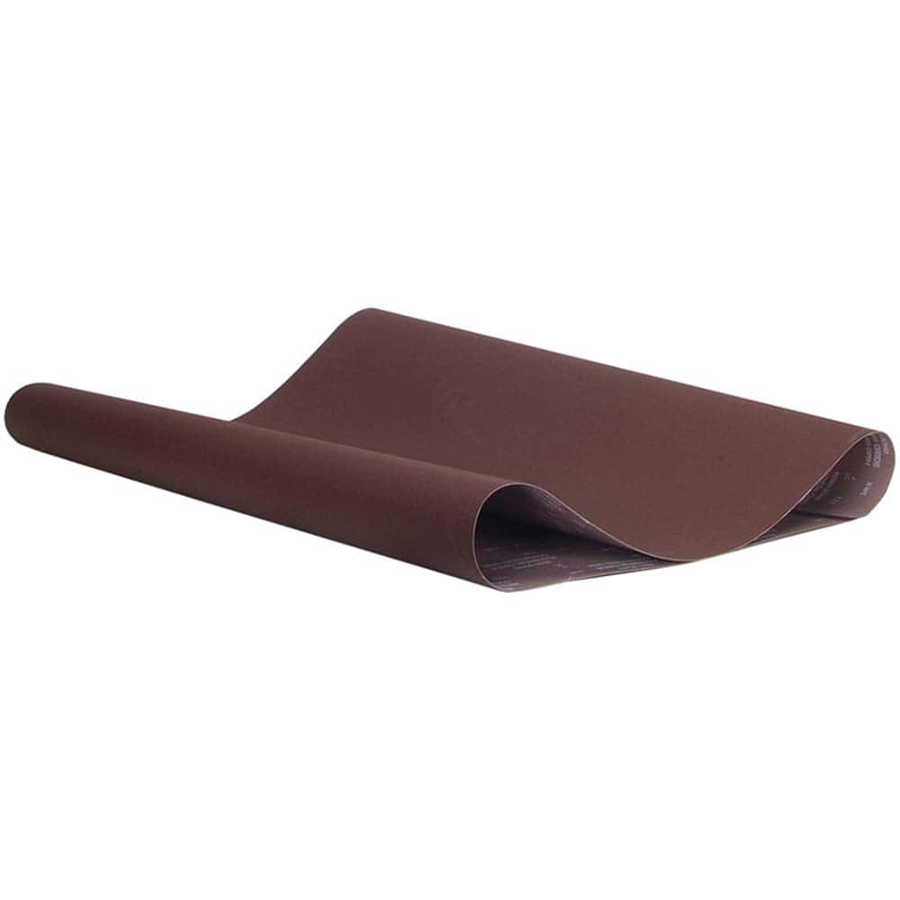 Norton - 37" Wide x 75" OAL, 100 Grit, Aluminum Oxide Abrasive Belt - Benchmark Tooling