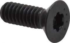 Camcar - 1/4-20 UNC Torx Plus Drive, 82° Flat Screw - Alloy Steel, Black Oxide Finish, Fully Threaded, 3/4" OAL - Benchmark Tooling