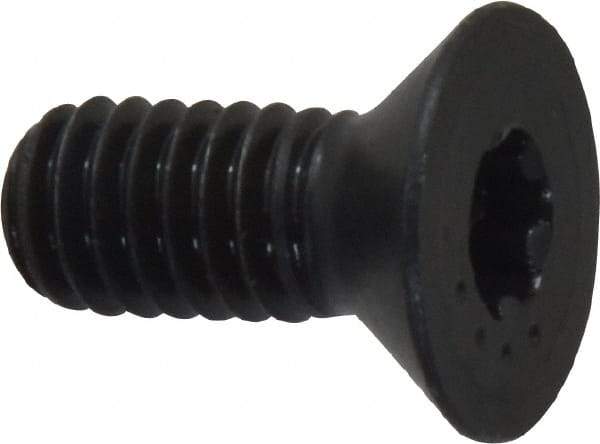 Camcar - 5/16-18 UNC Torx Plus Drive, 82° Flat Screw - Alloy Steel, Black Oxide Finish, Fully Threaded, 3/4" OAL - Benchmark Tooling