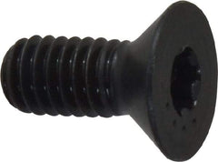 Camcar - 5/16-18 UNC Torx Plus Drive, 82° Flat Screw - Alloy Steel, Black Oxide Finish, Fully Threaded, 3/4" OAL - Benchmark Tooling