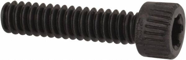 Camcar - #4-40 UNC Torx Plus Drive, Socket Cap Screw - Alloy Steel, Black Oxide Finish, Fully Threaded, 1/2" Length Under Head - Benchmark Tooling