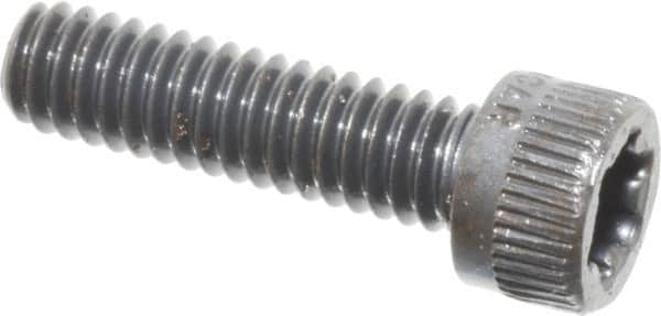 Camcar - #8-32 UNC Torx Plus Drive, Socket Cap Screw - Alloy Steel, Black Oxide Finish, Fully Threaded, 5/8" Length Under Head - Benchmark Tooling