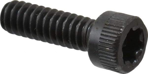 Camcar - #10-24 UNC Torx Plus Drive, Socket Cap Screw - Alloy Steel, Black Oxide Finish, Fully Threaded, 5/8" Length Under Head - Benchmark Tooling