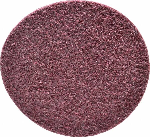 Norton - 4-1/2" Diam, 120 Grit, Aluminum Oxide Hook & Loop Disc - Fine Grade, Nonwoven, - Benchmark Tooling