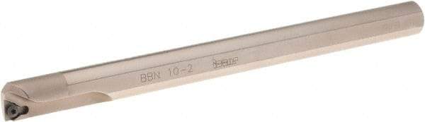Iscar - 0.67" Min Bore Diam, 8" OAL, 5/8" Shank Diam, BBN Indexable Boring Bar - TP.. 2 Insert, Screw Holding Method - Benchmark Tooling