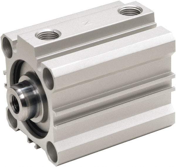 ARO/Ingersoll-Rand - 25mm Stroke x 32mm Bore Double Acting Air Cylinder - 1/8 Port, 5/16-24 Rod Thread, 140 Max psi, 15 to 140°F - Benchmark Tooling