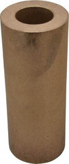 Made in USA - 2-1/2 Inch Outside Diameter x 6-1/2 Inch Long, Bronze Round Tube - 1-1/2 Inch Inside Diameter, Alloy SAE 841 Oil Impregnated Bronze, 6 Lb. Shipping Weight - Benchmark Tooling