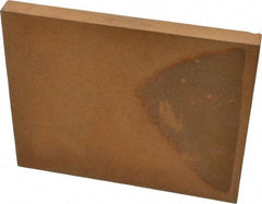 Made in USA - 1/2 Inch Thick x 5 Inch Wide x 6 Inch Long, Oil Impregnated Bronze Plate - Alloy SAE 841 - Benchmark Tooling