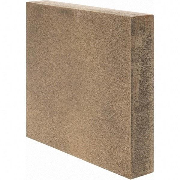 Made in USA - 1 Inch Thick x 5 Inch Wide x 6 Inch Long, Oil Impregnated Bronze Plate - Alloy SAE 841 - Benchmark Tooling