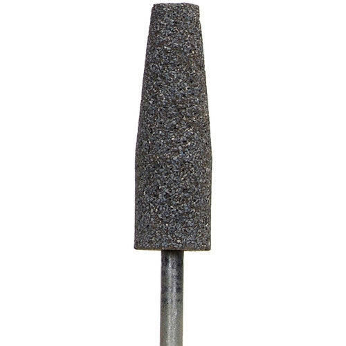 3/4″ × 2-1/2″ 1/4″ Spindle NorZon Mounted Point A1 24 Grit Zirconia Alumina - Benchmark Tooling