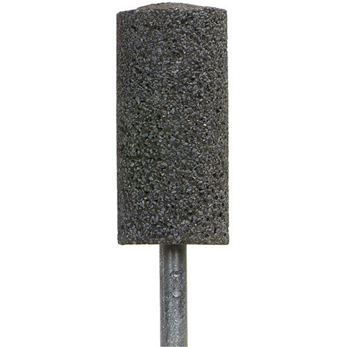 1″ × 2″ 1/4″ Spindle NorZon Mounted Point W222 24 Grit Zirconia Alumina - Benchmark Tooling