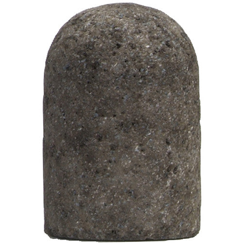 2″ × 3″ × 5/8″–11 Gemini Snagging Wheel Type 18R Plug-Round Tip 24 Grit Aluminum Oxide - Benchmark Tooling