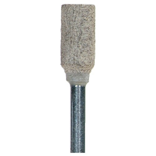 1/4″ × 1/2″ 1/8″ Spindle Cotton Fiber Mounted Point W163 120 Grit A/O - Benchmark Tooling
