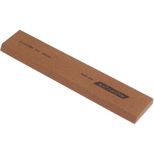 1/4″ × 1″ × 6″ India Reamer Stone Rectangular Medium Grit - Benchmark Tooling