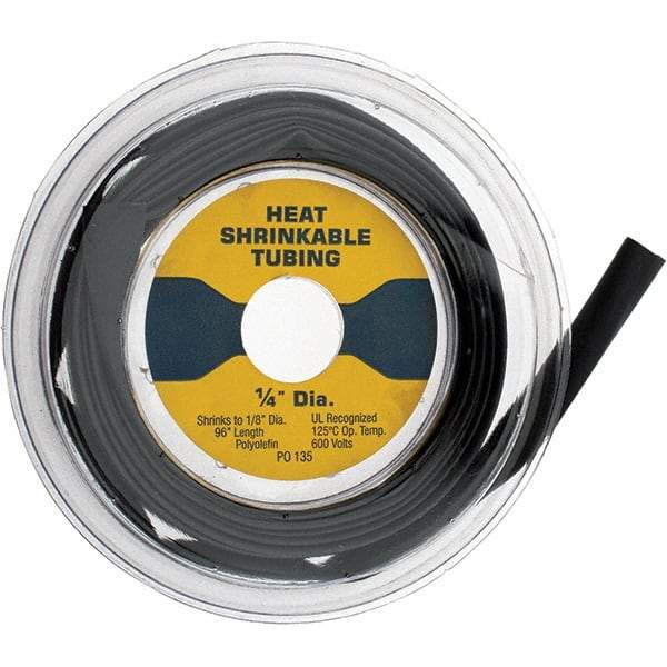 Import - 2:1, Polyolefin Heat Shrink Electrical Tubing - Black - Benchmark Tooling