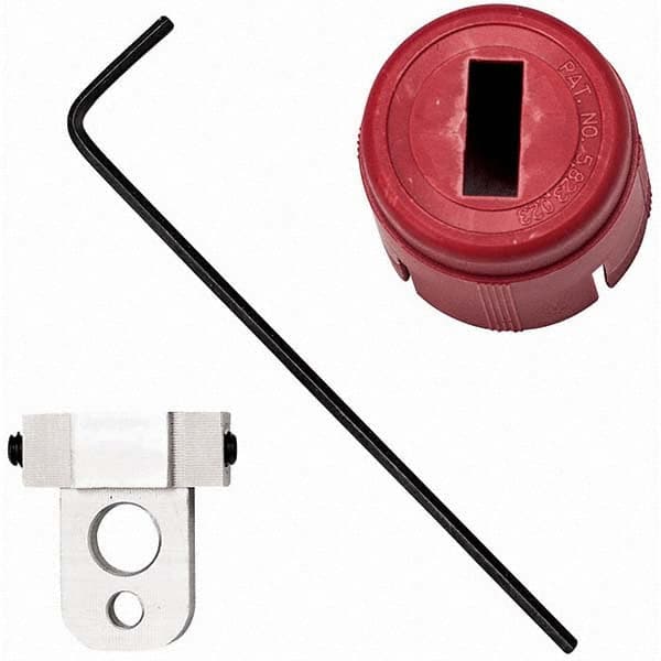Brady - Pneumatic & Valve Lockouts Type: Pneumatic Hose Lockout Maximum Pipe Diameter (Inch): 1.550 - Benchmark Tooling