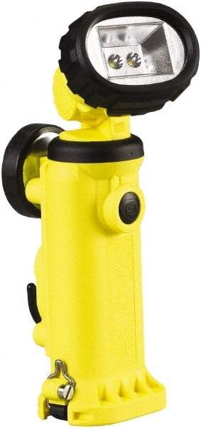 Streamlight - White LED Bulb, 163 Lumens, Industrial/Tactical Flashlight - Yellow Plastic Body, 4 AA Alkaline Batteries Included - Benchmark Tooling