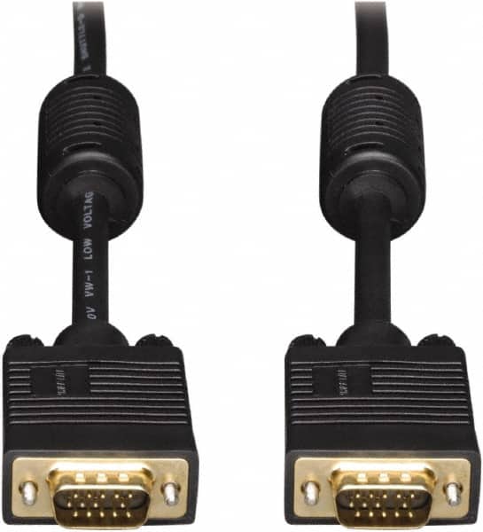 Tripp-Lite - 15' Long, HD15/HD15 Computer Cable - Black, Male x Male - Benchmark Tooling