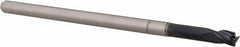 Accupro - 1/8", 0.187" LOC, 1/8" Shank Diam, 2-1/2" OAL, 3 Flute, Solid Carbide Square End Mill - Single End, AlTiN Finish, Spiral Flute, 30° Helix, Centercutting, Right Hand Cut, Right Hand Flute, Series Miniature - Benchmark Tooling