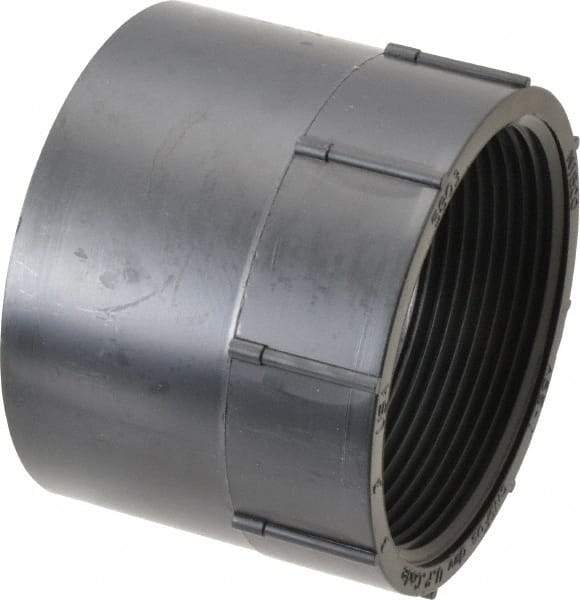 NIBCO - 3", ABS Drain, Waste & Vent Pipe Adapter - Hub x FIPT - Benchmark Tooling