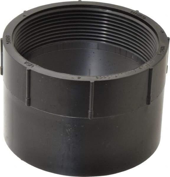 NIBCO - 4", ABS Drain, Waste & Vent Pipe Adapter - Hub x FIPT - Benchmark Tooling
