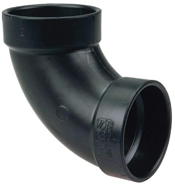 NIBCO - 3", ABS Drain, Waste & Vent Pipe 90 Elbow - Hub x Hub - Benchmark Tooling
