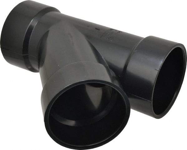 NIBCO - 3", ABS Drain, Waste & Vent Pipe 45 Wye - Hub x Hub x Hub - Benchmark Tooling