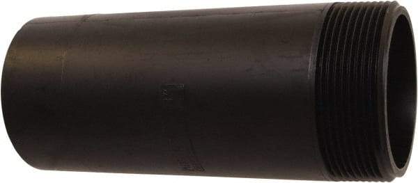 NIBCO - Threaded x Unthreaded Drain Pipe Nipple - 3 x 8" Pipe, ABS - Benchmark Tooling
